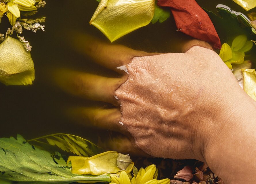 Best spring detox program Abu Dhabi 7 hand black water close up